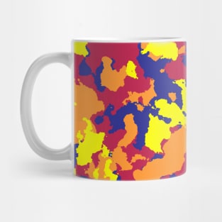 Colourful Camouflage Mug